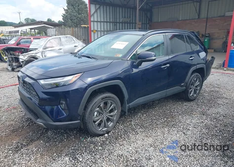 2024 Toyota Rav4 Hybrid Limited из США, поврежденный, VIN 4T3D6RFV5RU170502